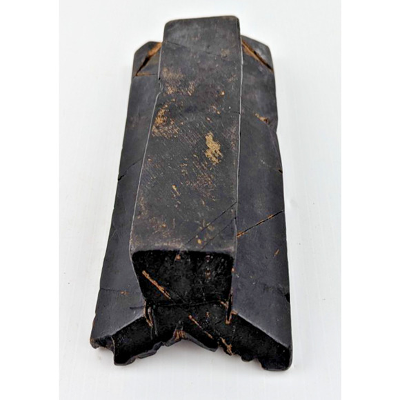 Antique Wooden Printing Block Hand Carved Textile Fabric Stamp As Is - Picture 4 of 12